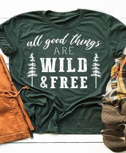 WILD & FREE t-shirt