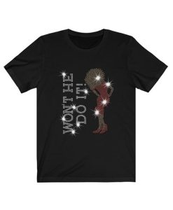 Won’t He Do It Bling Rhinestone t-shirt