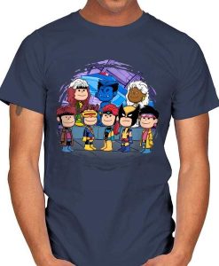 the X-Men with this Peanuts parody t-shirt