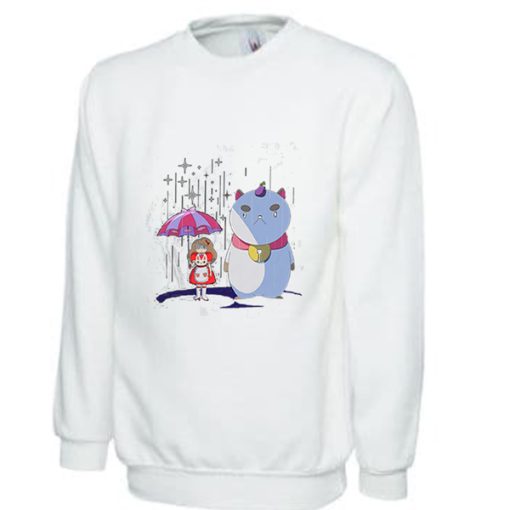 Bee & Puppycat Rain sweatshirt