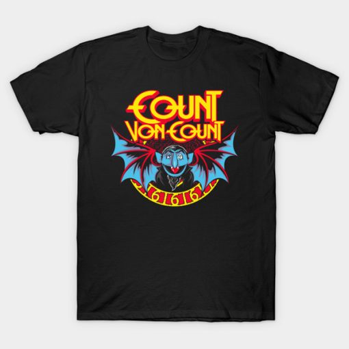 Count von Count t-shirt