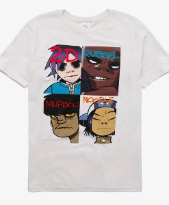 Gorillaz Members t-shirt