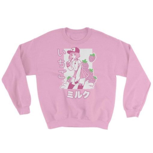 Ichigo Milktea sweatshirt