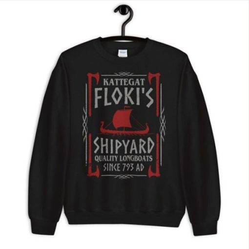 Kattegat Floki’s Shipyard sweatshirt