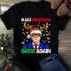 Make Christmas Great Again Funny Trump Ugly Christmas t-shirt