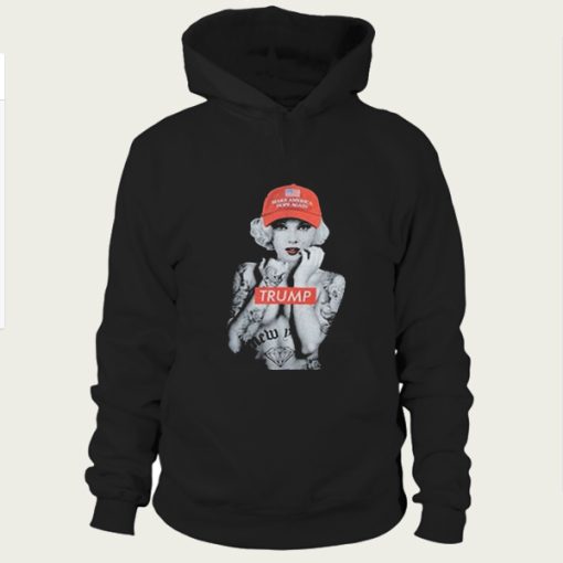 Marilyn Monroe Trump hoodie