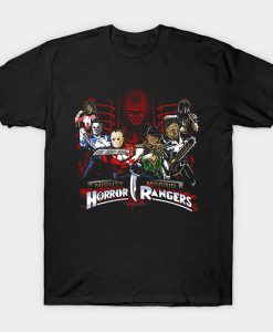 Mighty Morbid Horror Rangers t-shirt