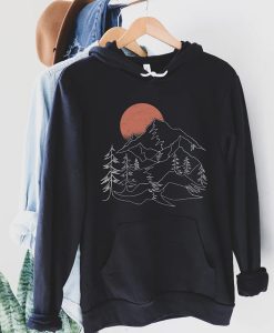 Mountain Sunset hoodieMountain Sunset hoodie