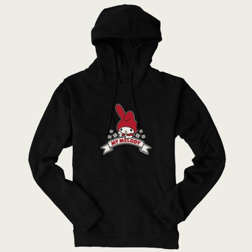 My Melody Logo hoodie