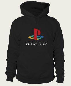 Playstation Logo Japanese Kanji hoodie