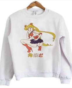 Sailor Moon Peace Sign Graphic sweatshirt FHSailor Moon Peace Sign Graphic sweatshirt FH