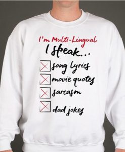 Speak graphic sweatshirt FH