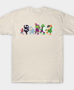 Spider-Man with this Where the Amazing Things Are t-shirt