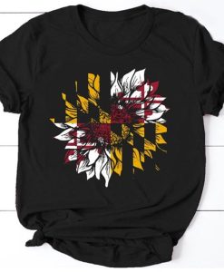 Sunflower Maryland t-shirt