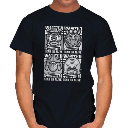 TMNT’S MOST WANTED t-shirt