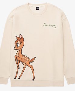 Bambi Faline Love is a Song sweatshirt FH