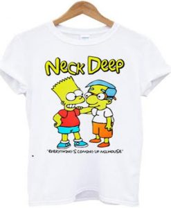 Bart Simpson Neck Deep t-shirt FH