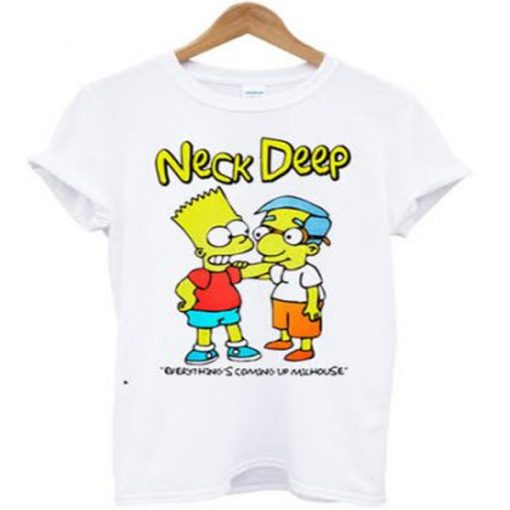Bart Simpson Neck Deep t-shirt FH