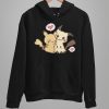 Cute Adorable Pikachu Mimikyu Valentine hoodie