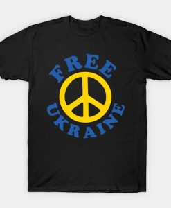 Free Ukraine Peace t-shirt FH