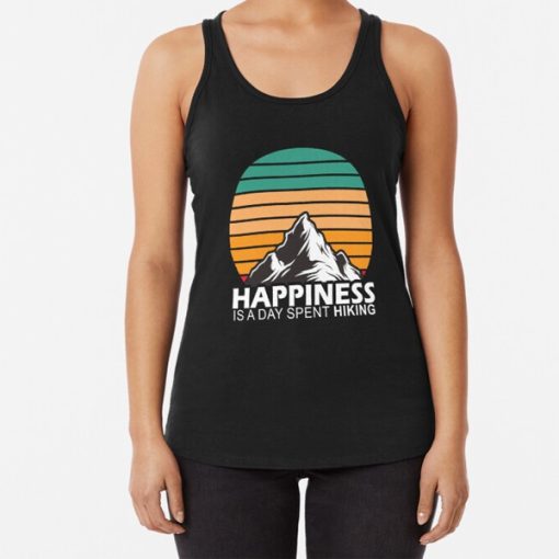 Happiness Is A Day Spent Hiking tank top FH