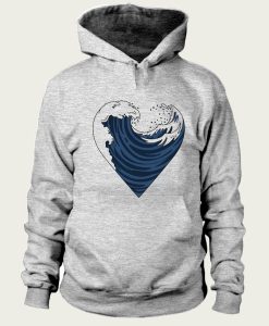 Heart Waves hoodie FH