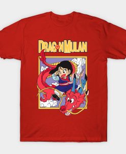 Mulan with this Dragon Ball parody t-shirt FH