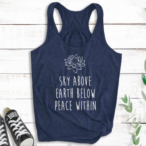 Sky Above Earth tank top FH