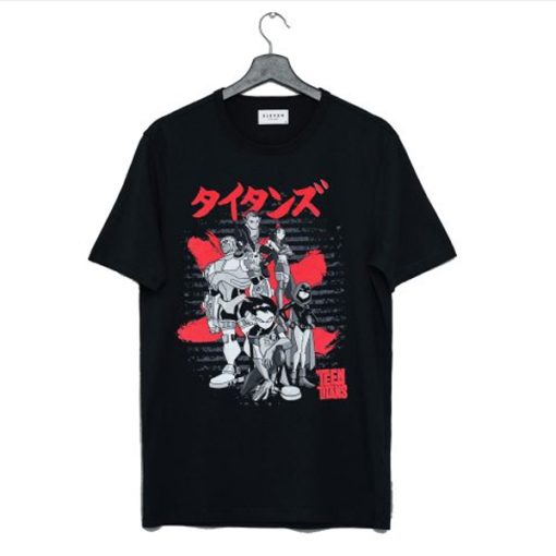 Teen Titans Japanese Logo t-shirt FH