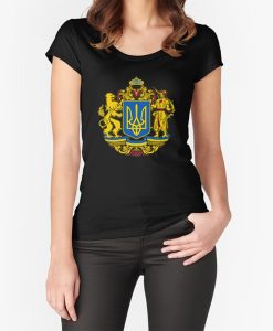 Ukrainian national Symbol flag t-shirt FH