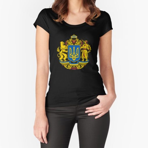 Ukrainian national Symbol flag t-shirt FH