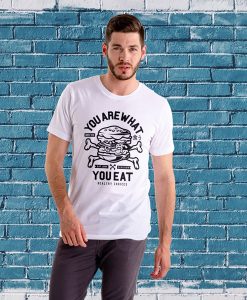 You Are What You Eat Healthy Choices Eat Junk Division Foodie t-shirt FH