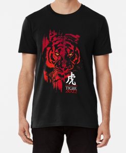 Chinese New Year 2022 Year of the Tiger Zodiac Horoscope t-shirt FH