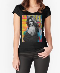 Cindy Crawford In Action Poster t-shirt FH