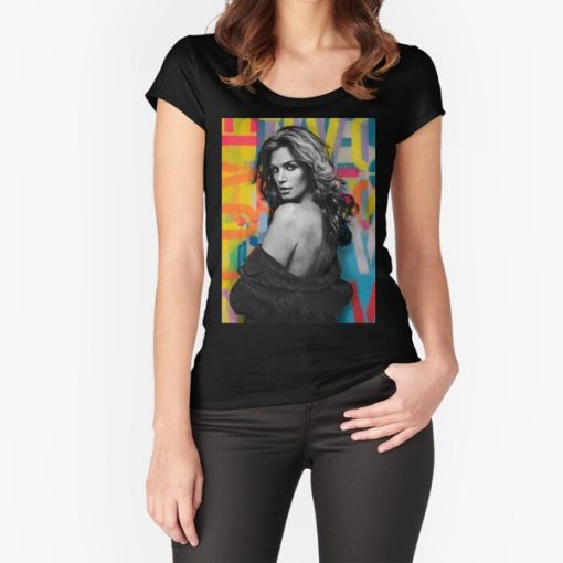 Cindy Crawford In Action Poster t-shirt FH