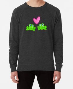 Cute valentines frogs sweatshirt FH