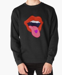 Cute valentines mouth sweatshirt FH