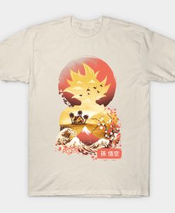 Dragon Ball with this Super Saiyan Sunset t-shirt FH