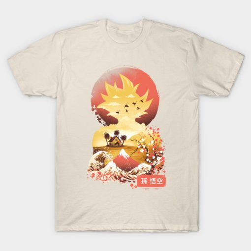 Dragon Ball with this Super Saiyan Sunset t-shirt FH