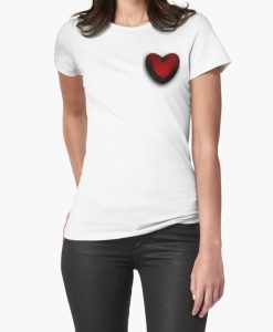 Heart lace not heartless t-shirt FH