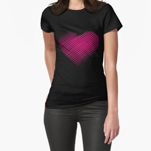 Pink Heart-Diamond t-shirt FH