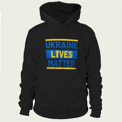 Ukraine lives matter hoodie FH