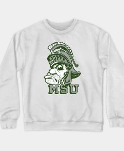 Vintage Michigan -Sparty- Spartan Mascot sweatshirt FH