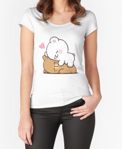 happy couple milk and mocha t-shirt FH