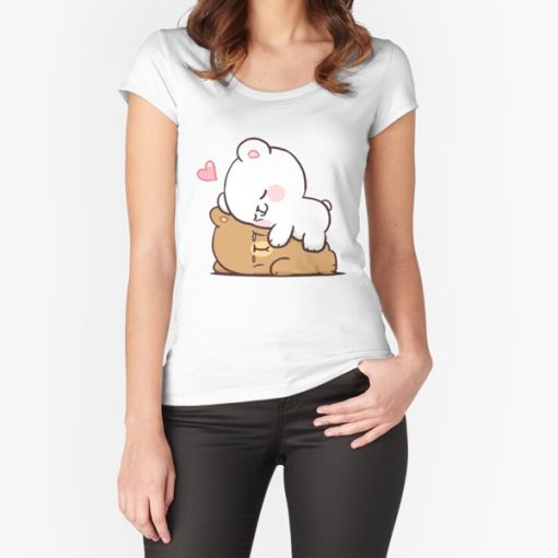 happy couple milk and mocha t-shirt FH