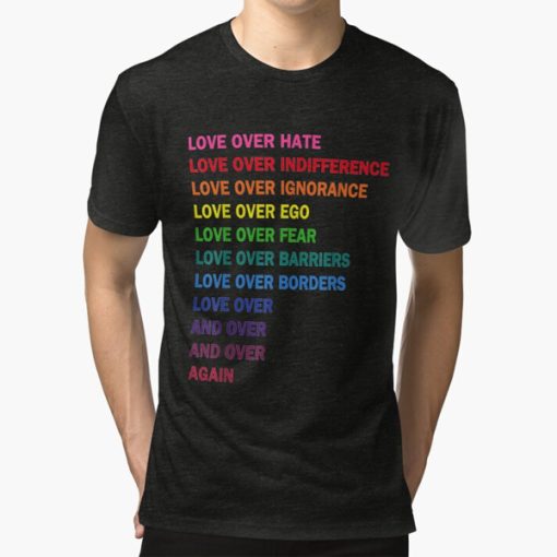 love over hate t-shirt FH