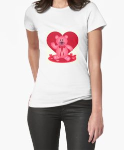 teddy love for valentines day t-shirt FH