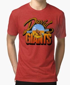 David and the Giants t-shirt