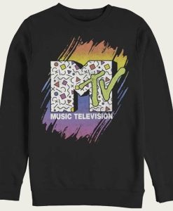 MTV Gradient Brush sweatshirt