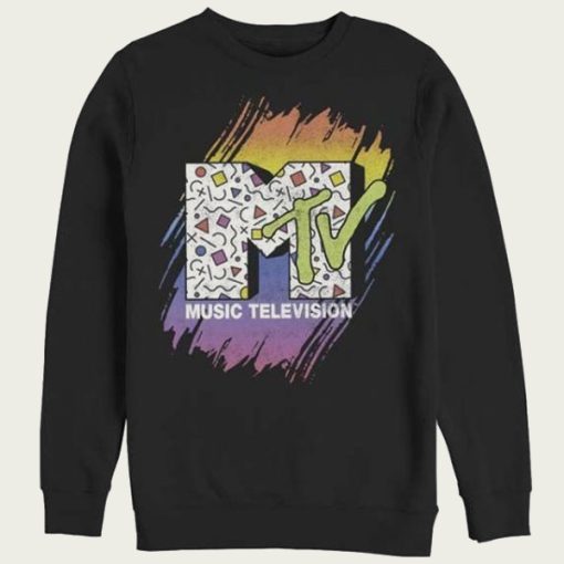 MTV Gradient Brush sweatshirt